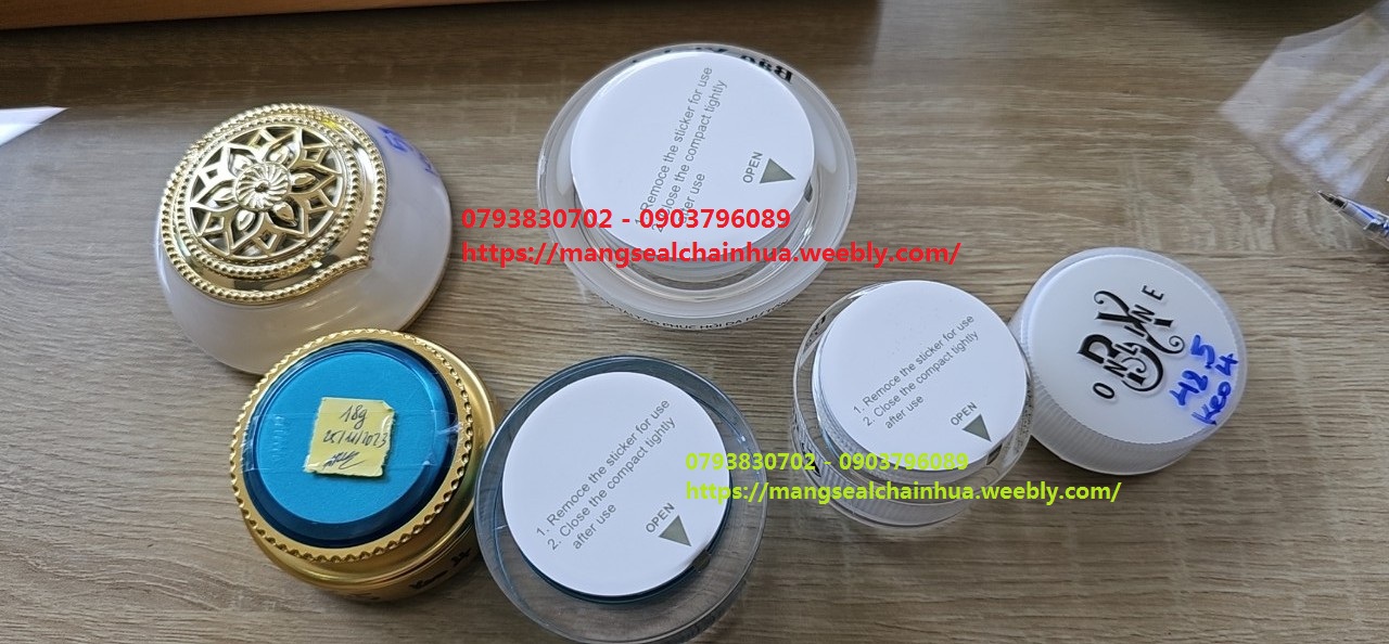 MÀNG SEAL NHÔM, MÀNG BẠC ÉP MIỆNG CHAI, HŨ, LỌ